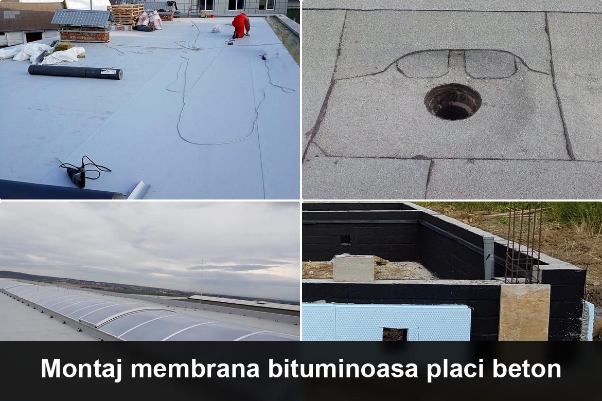 hidroizolatie terasa cu membrana bituminoasa