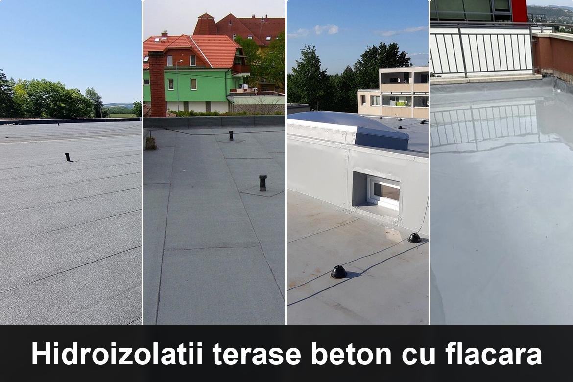 hidroizolatie terasa cu membrana bituminoasa