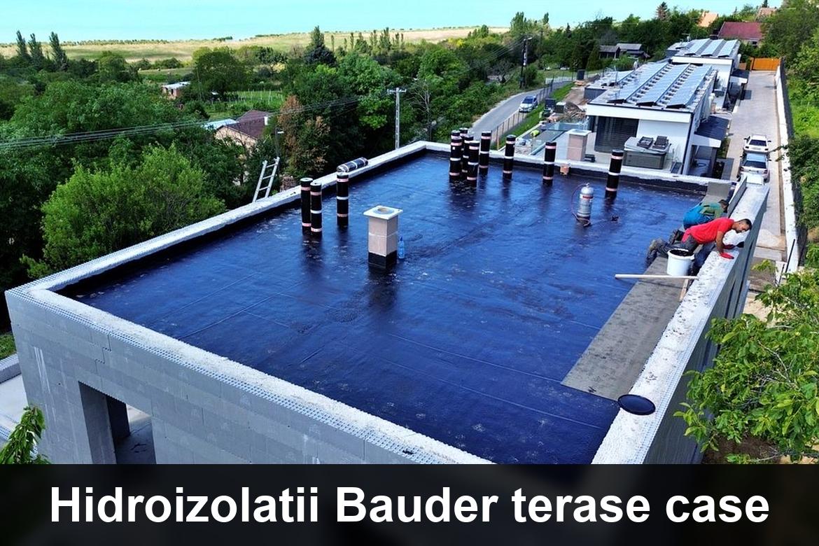 hidroizolatie terasa cu membrana bituminoasa