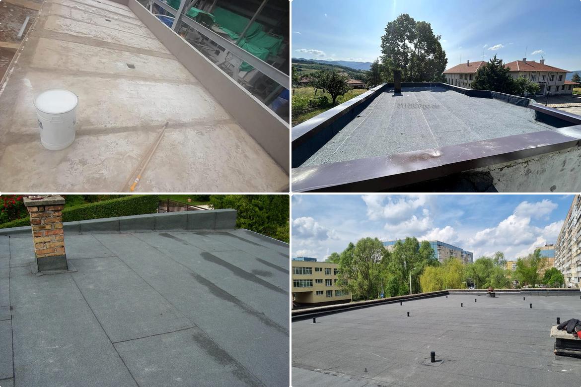 lucrare hidroizolatie terasa finalizata
