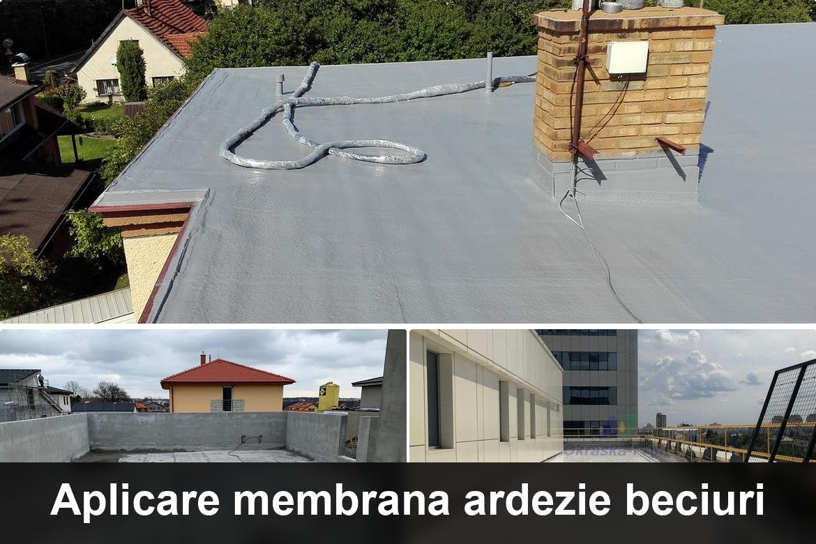 lucrare hidroizolatie terasa finalizata