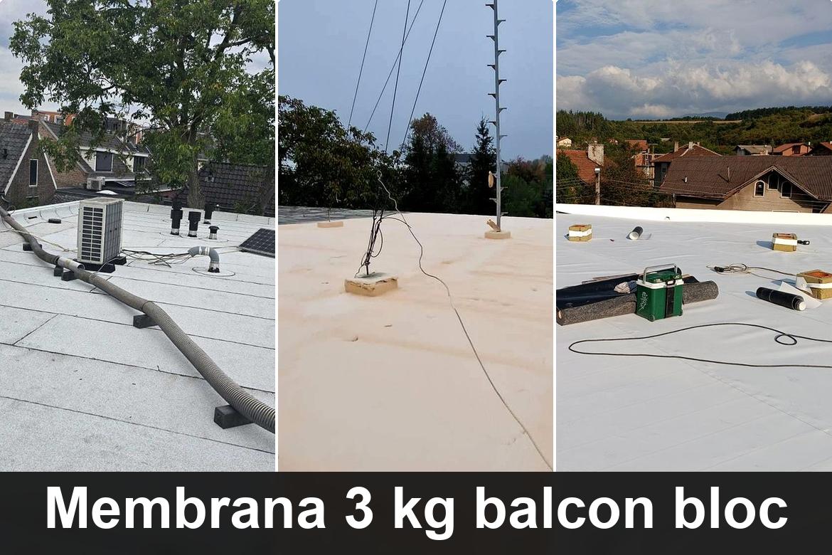 hidroizolatie terasa cu membrana bituminoasa