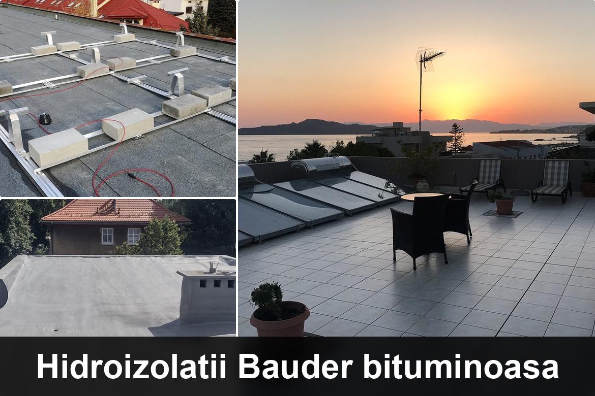 hidroizolatie terasa cu membrana bituminoasa