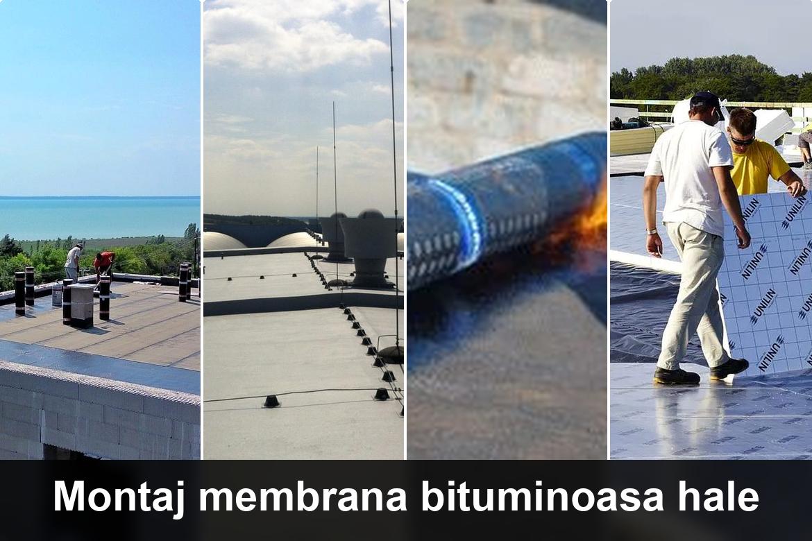 hidroizolatie terasa cu membrana bituminoasa