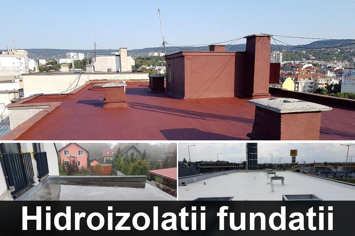 hidroizolatie terasa cu membrana bituminoasa