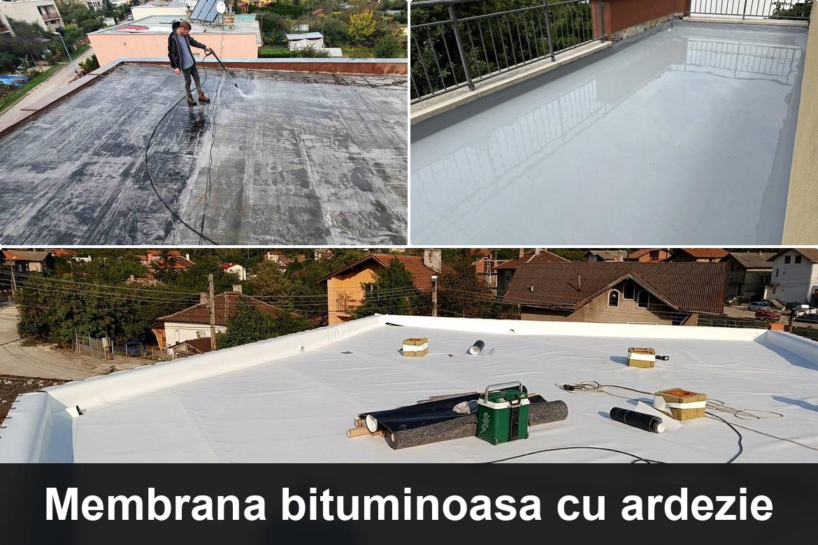 lucrare hidroizolatie terasa finalizata