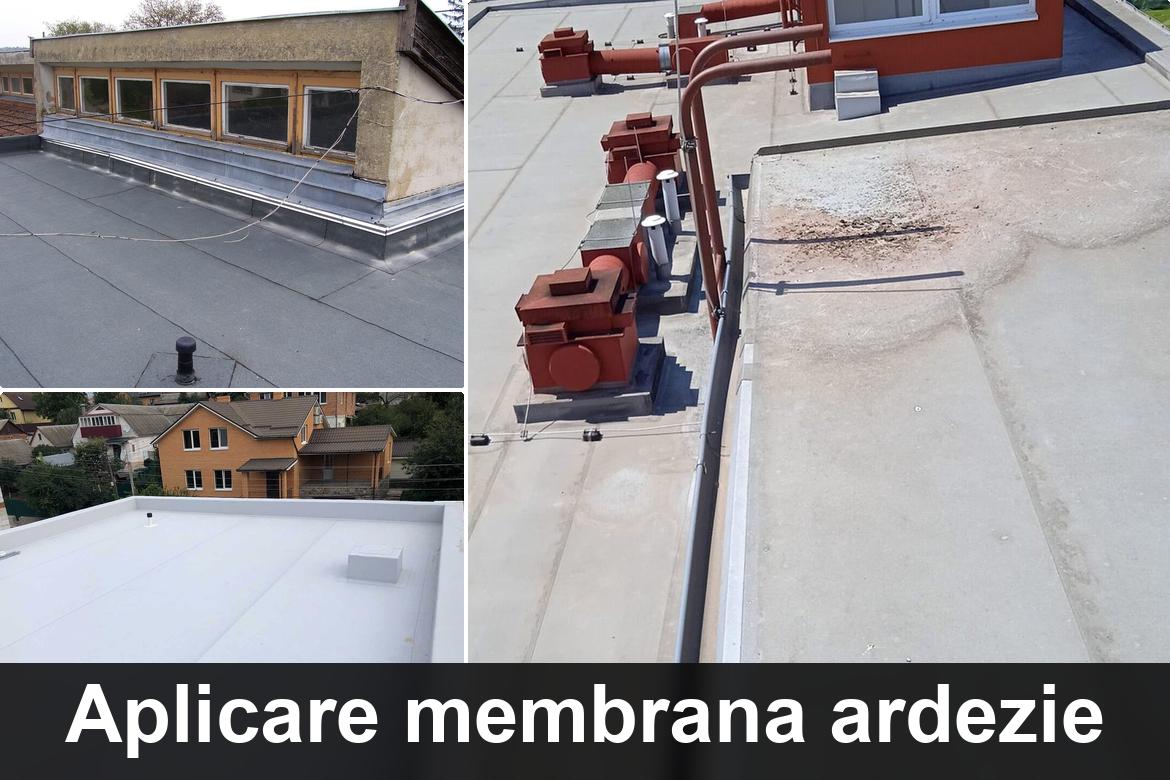 lucrare hidroizolatie terasa finalizata