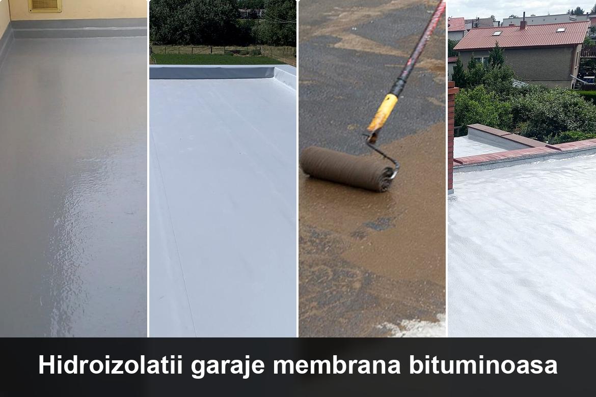 hidroizolatie terasa cu membrana bituminoasa