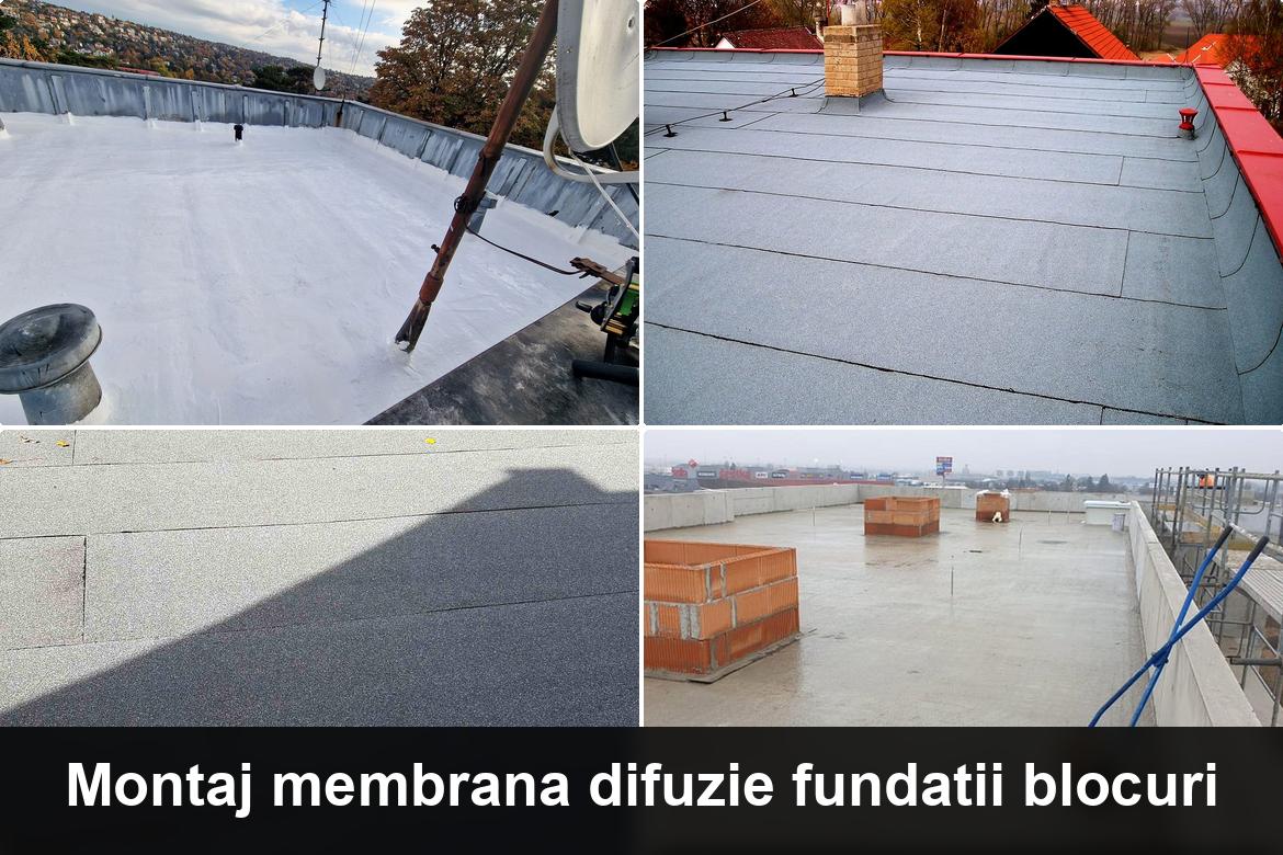 lucrare hidroizolatie terasa finalizata