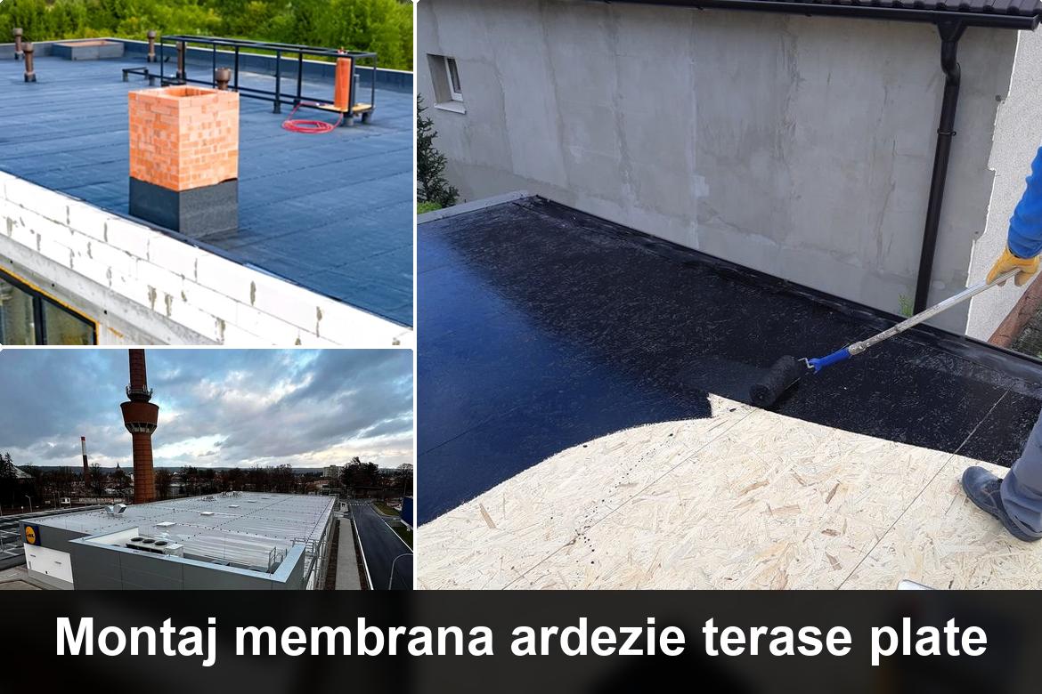 lucrare hidroizolatie terasa finalizata