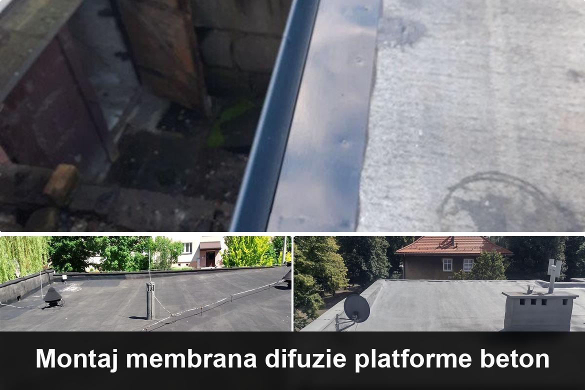 hidroizolatie terasa cu membrana bituminoasa