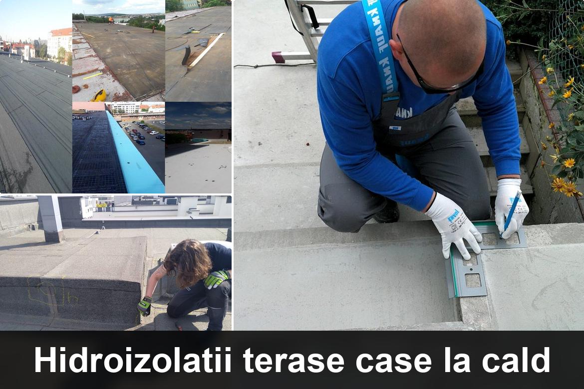 hidroizolatie terasa cu membrana bituminoasa