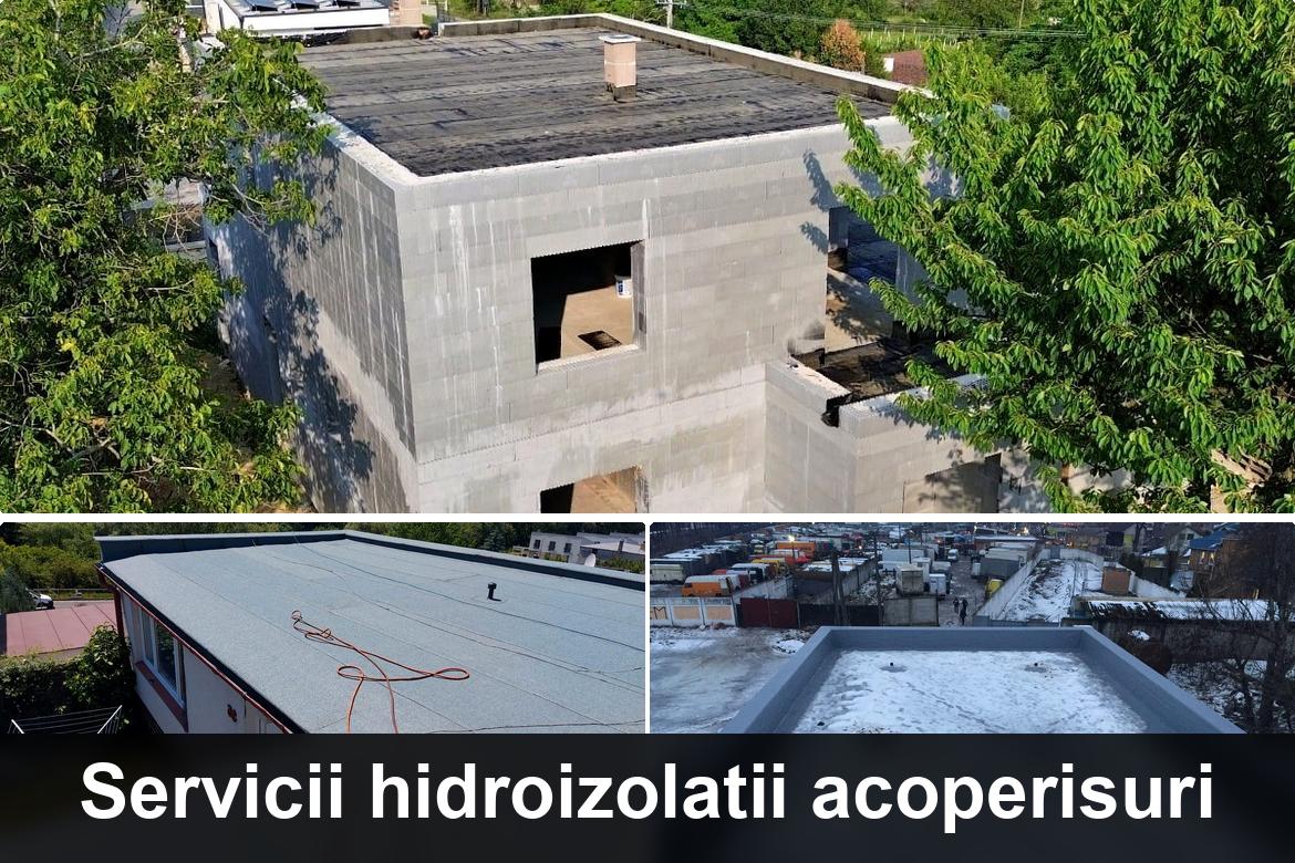 lucrare hidroizolatie terasa finalizata