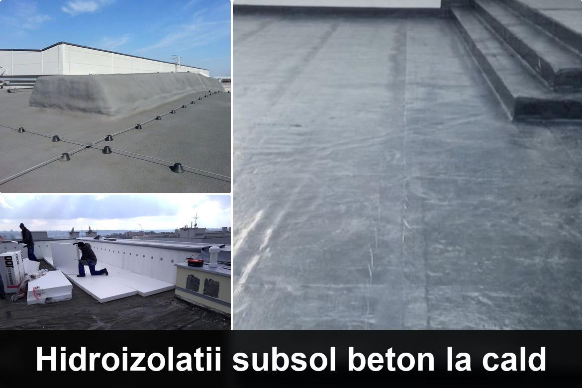 hidroizolatie terasa cu membrana bituminoasa