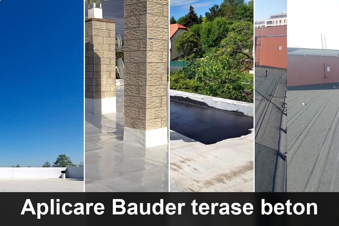 lucrare hidroizolatie terasa finalizata