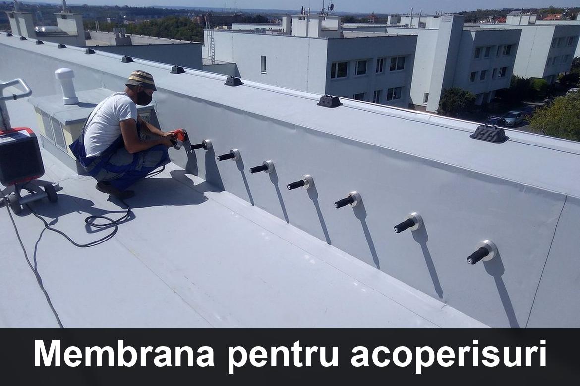 hidroizolatie terasa cu membrana bituminoasa