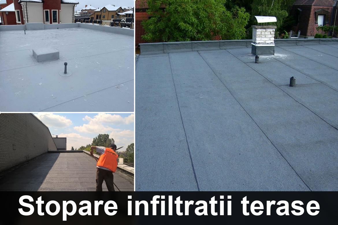 hidroizolatie terasa cu membrana bituminoasa