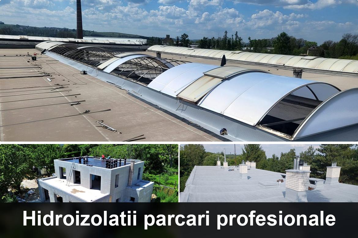 lucrare hidroizolatie terasa finalizata