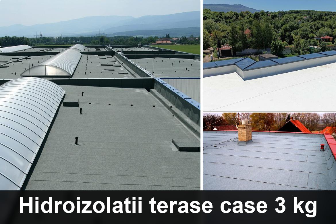 hidroizolatie terasa cu membrana bituminoasa