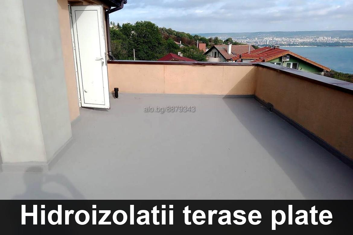 hidroizolatii terase gogosu