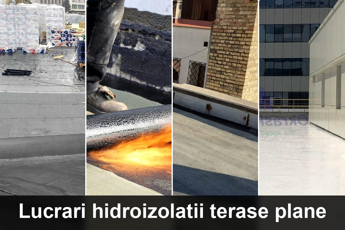 hidroizolatie terasa cu membrana bituminoasa