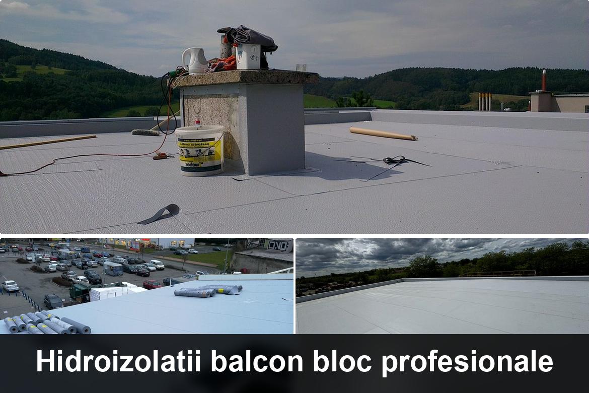 hidroizolatie terasa cu membrana bituminoasa