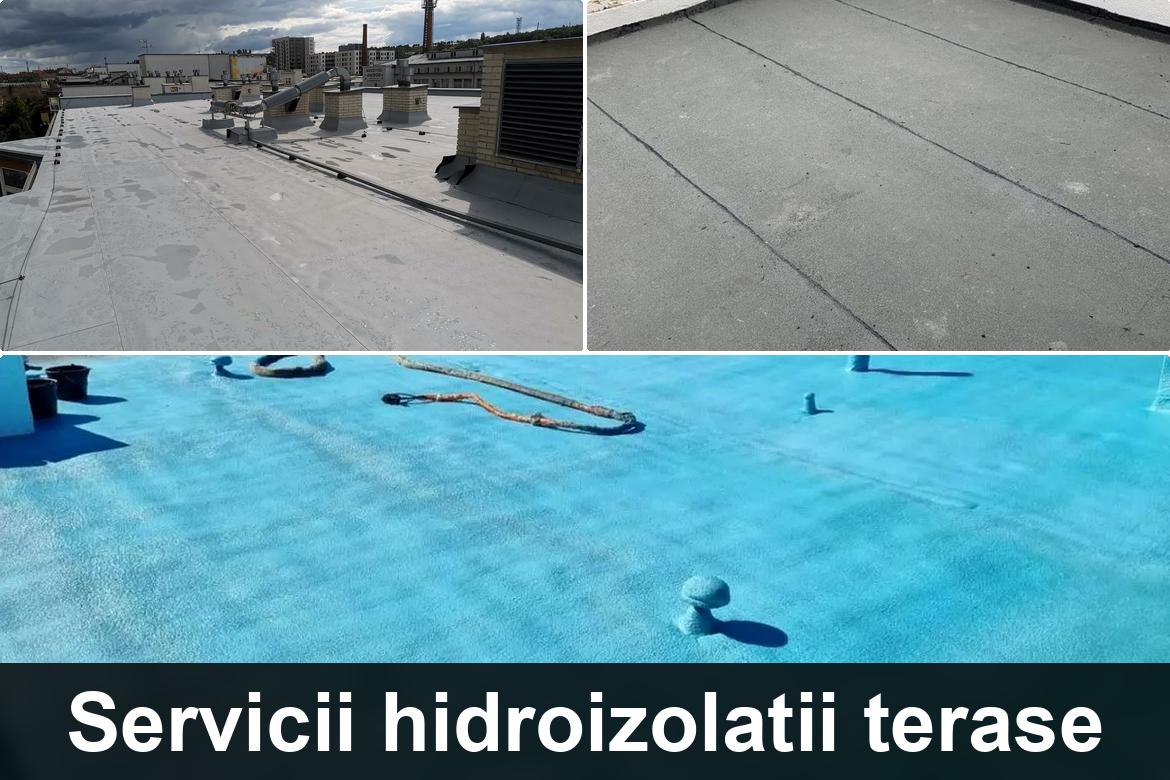 lucrare hidroizolatie terasa finalizata