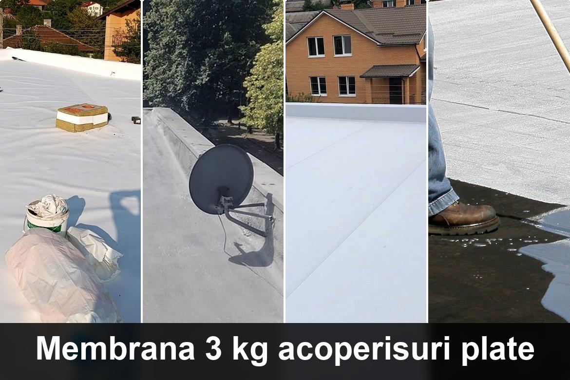 hidroizolatie terasa cu membrana bituminoasa