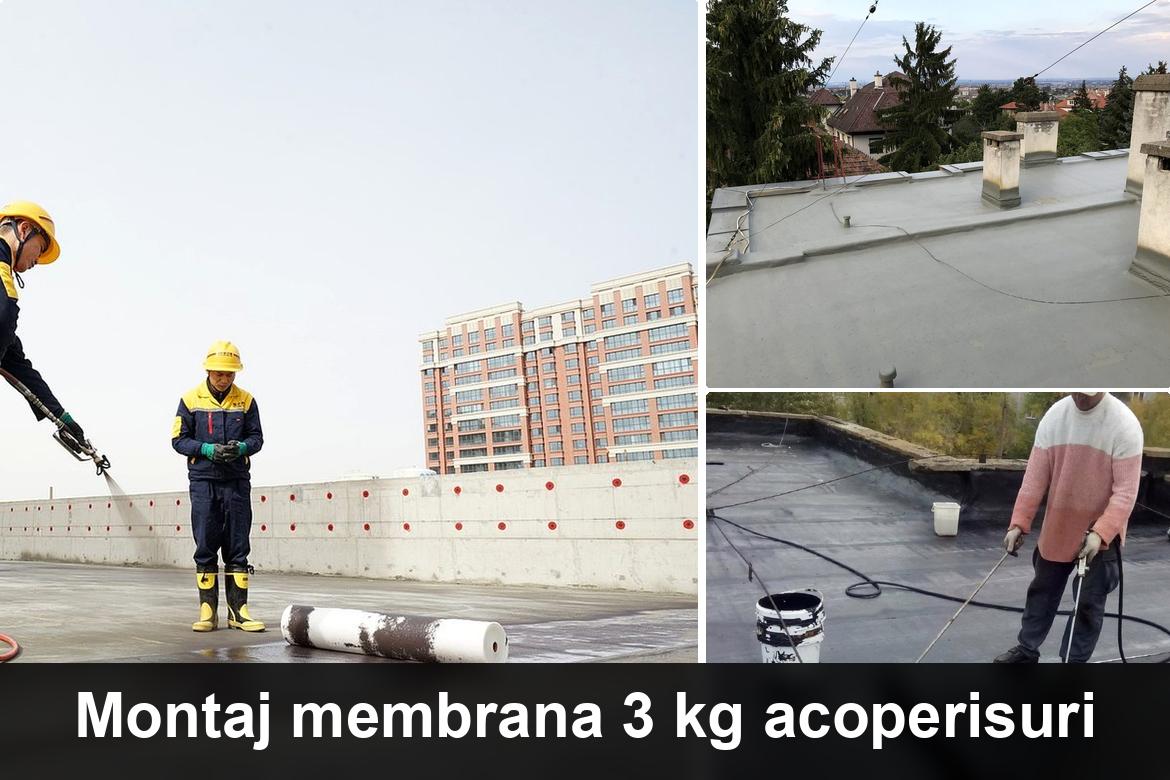 lucrare hidroizolatie terasa finalizata