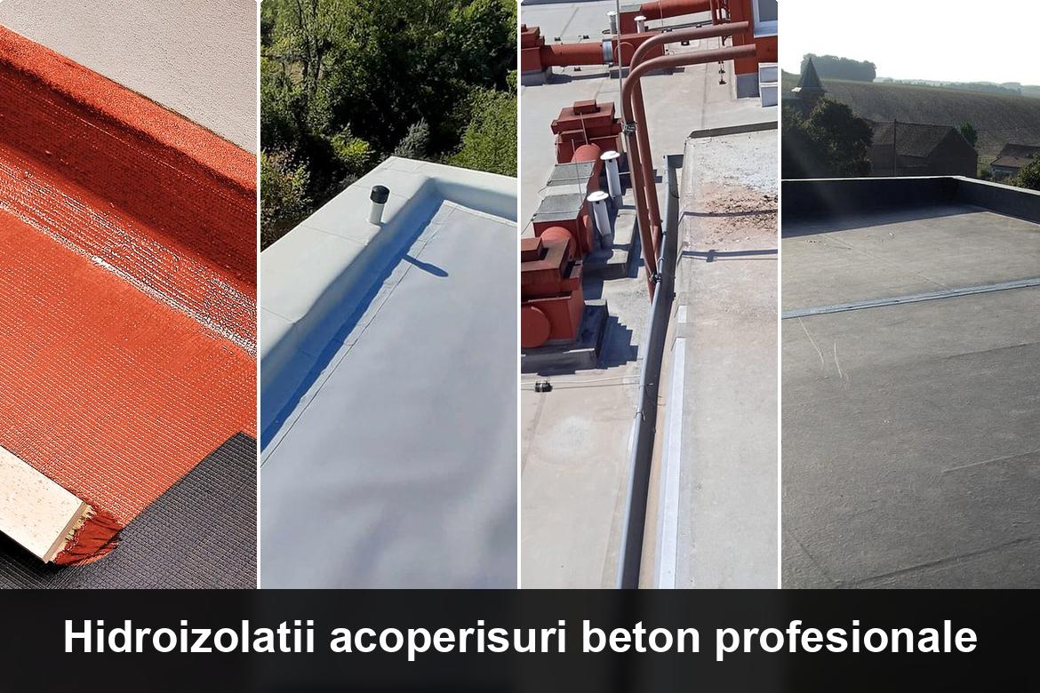 lucrare hidroizolatie terasa finalizata