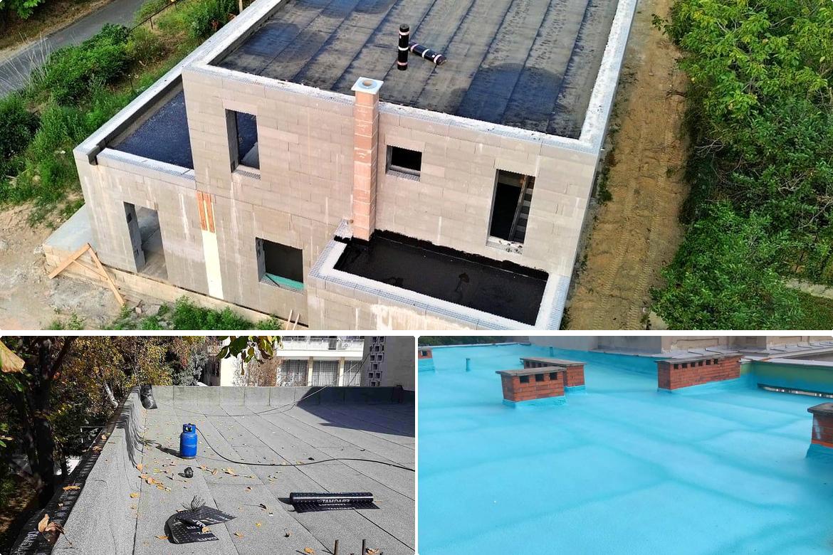 detaliu hidroizolatie terasa termosudabila