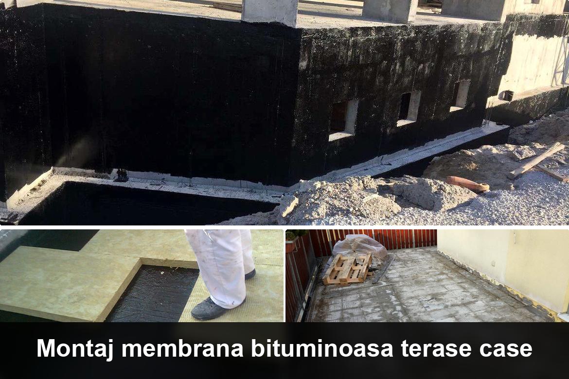 hidroizolatie terasa cu membrana bituminoasa