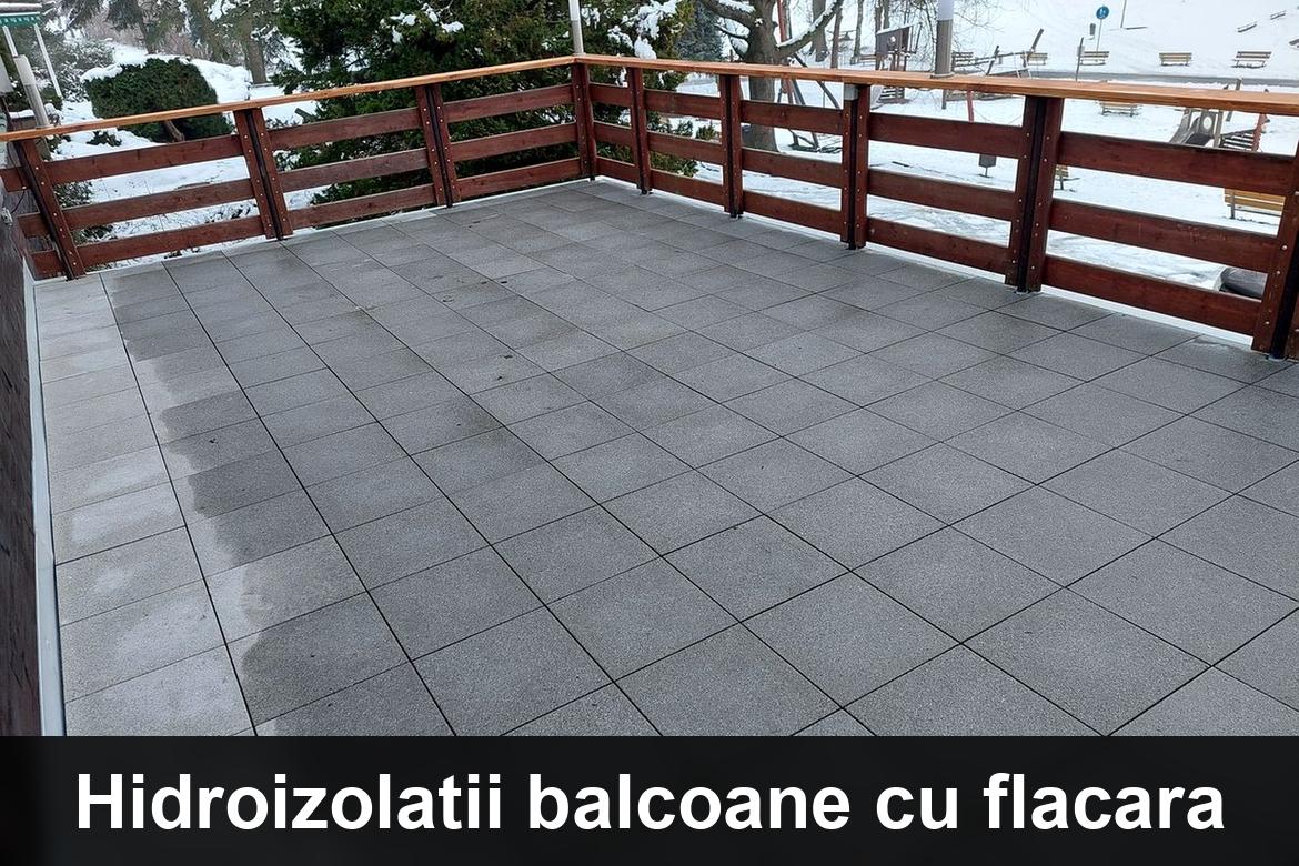 hidroizolatie terasa cu membrana bituminoasa