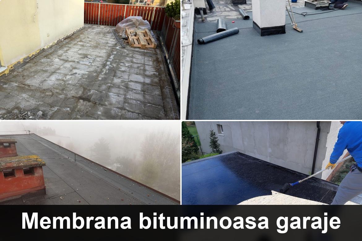 hidroizolatie terasa cu membrana bituminoasa