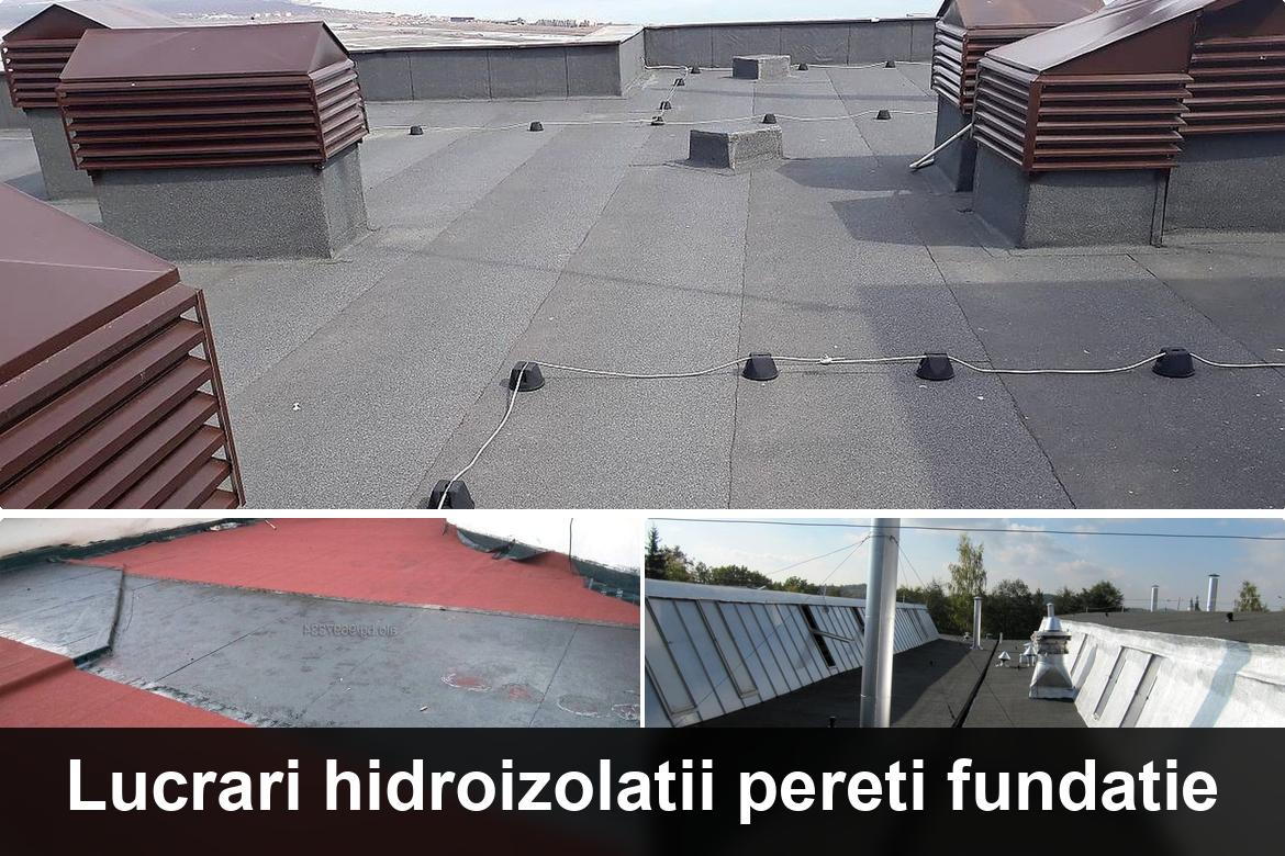 hidroizolatie terasa cu membrana bituminoasa