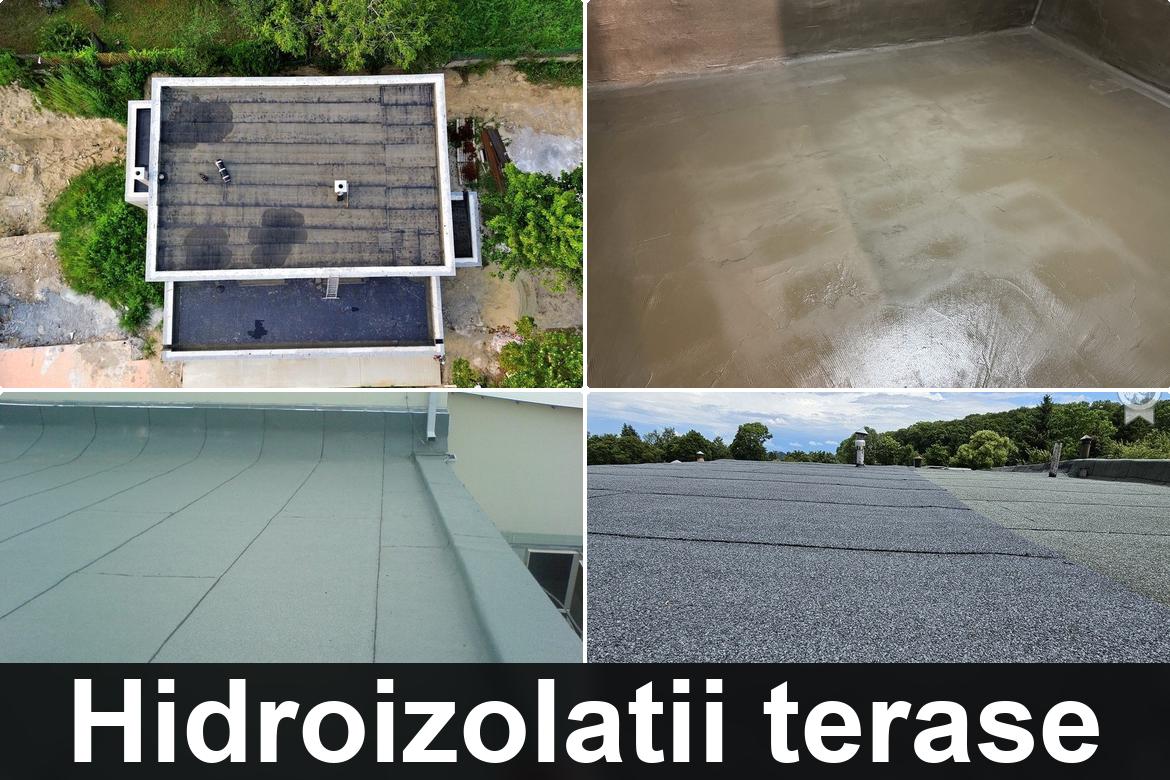 lucrare hidroizolatie terasa finalizata