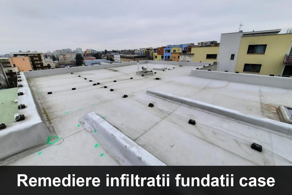 hidroizolatie terasa cu membrana bituminoasa