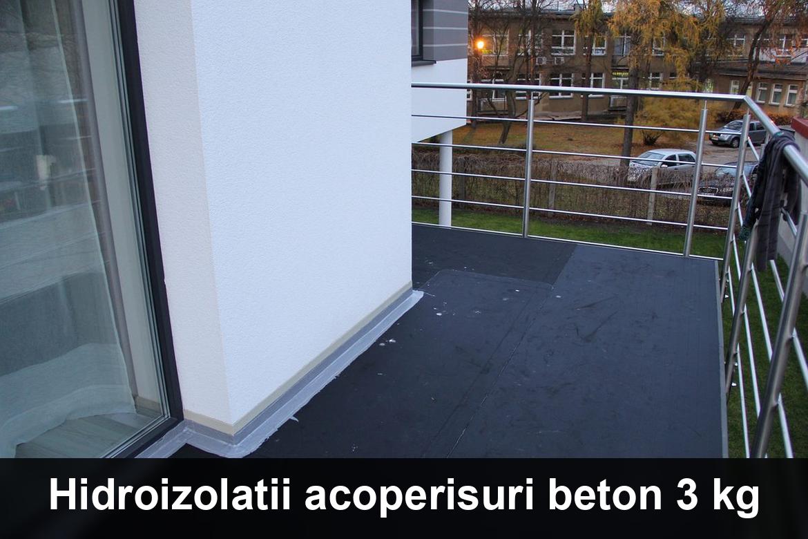 hidroizolatie terasa cu membrana bituminoasa