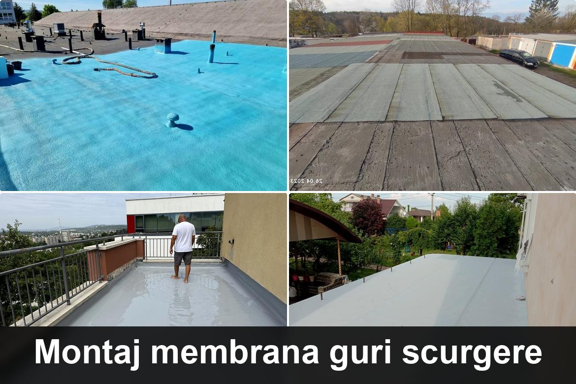 hidroizolatie terasa cu membrana bituminoasa