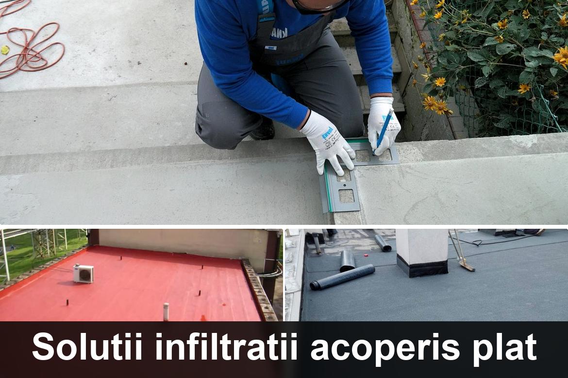 lucrare hidroizolatie terasa finalizata