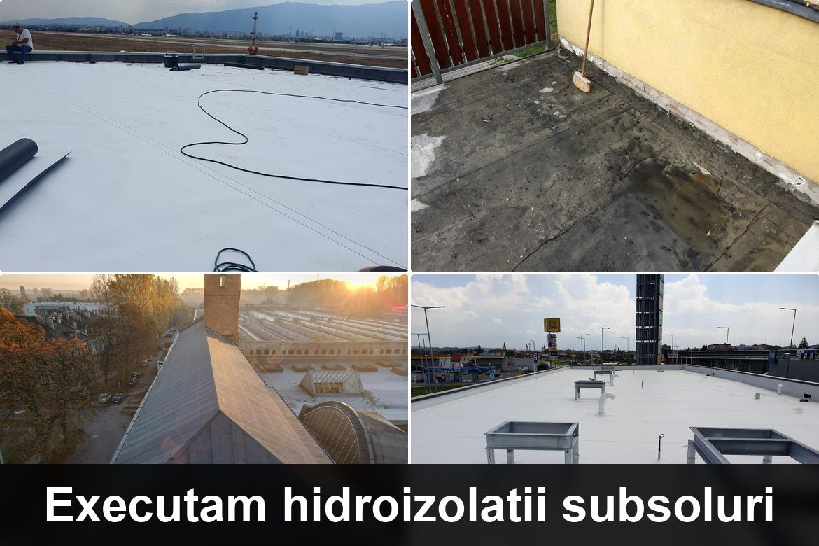 lucrare hidroizolatie terasa finalizata