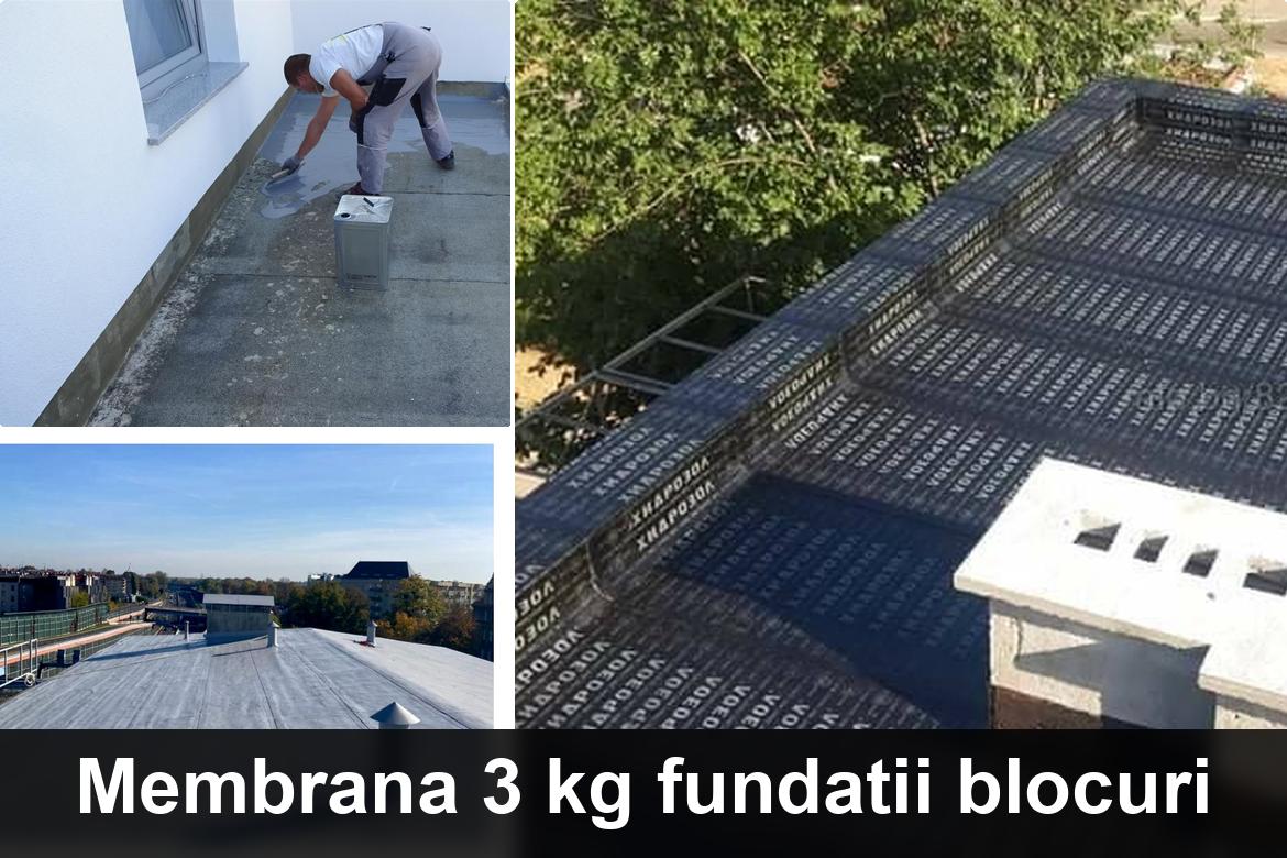 hidroizolatii terase magurele