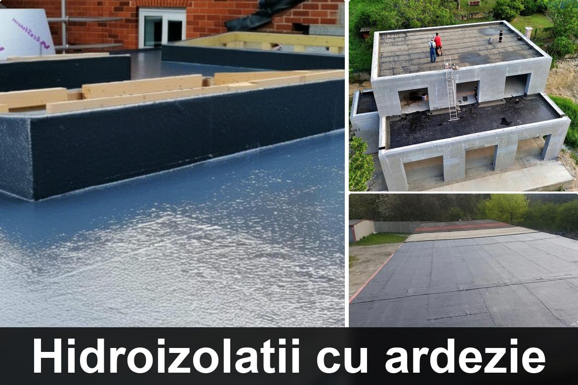hidroizolatie terasa cu membrana bituminoasa