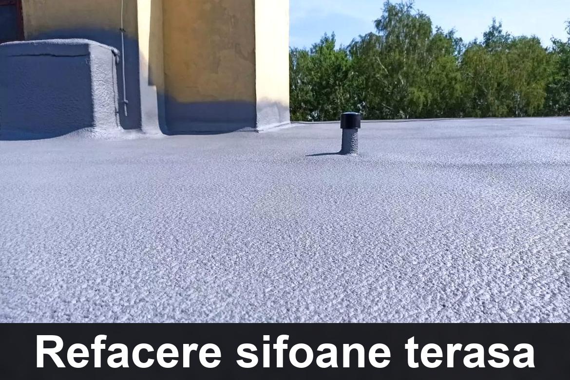 lucrare hidroizolatie terasa finalizata