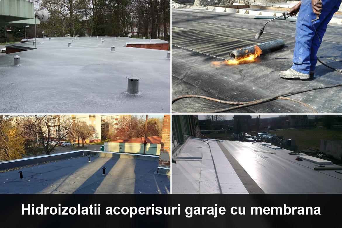 hidroizolatie terasa cu membrana bituminoasa