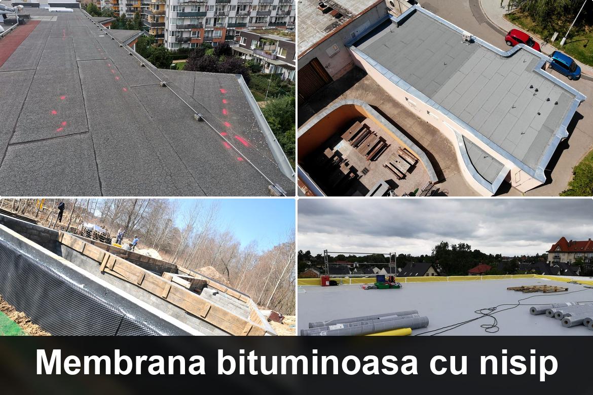 hidroizolatie terasa cu membrana bituminoasa