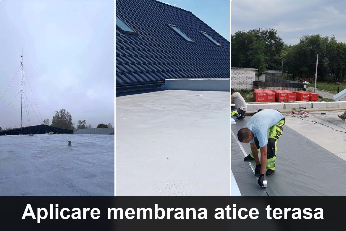 lucrare hidroizolatie terasa finalizata