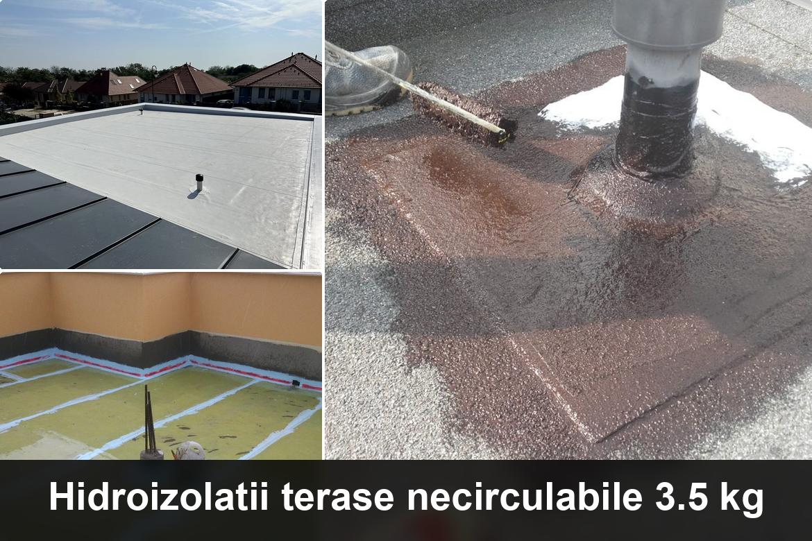 lucrare hidroizolatie terasa finalizata