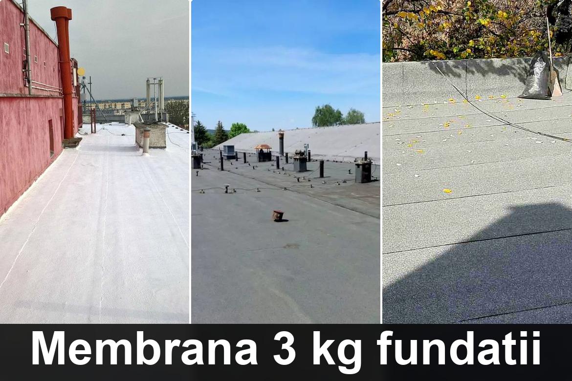 hidroizolatie terasa cu membrana bituminoasa