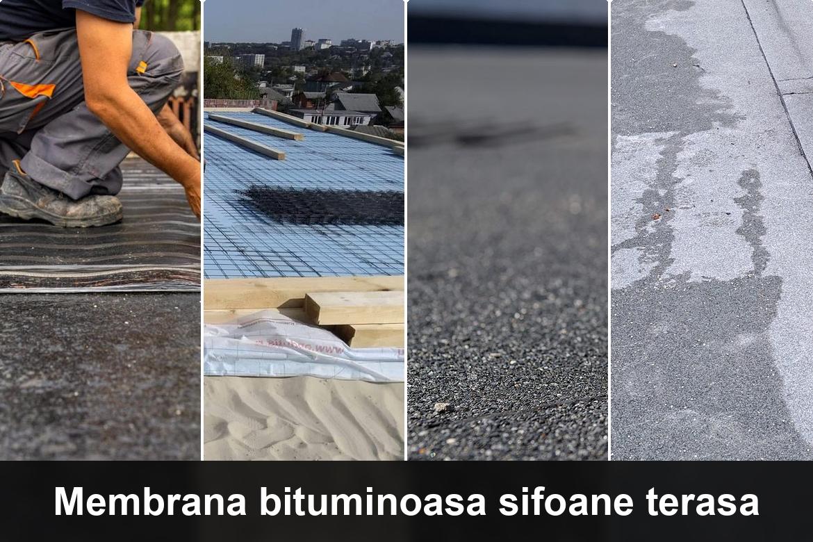 hidroizolatie terasa cu membrana bituminoasa